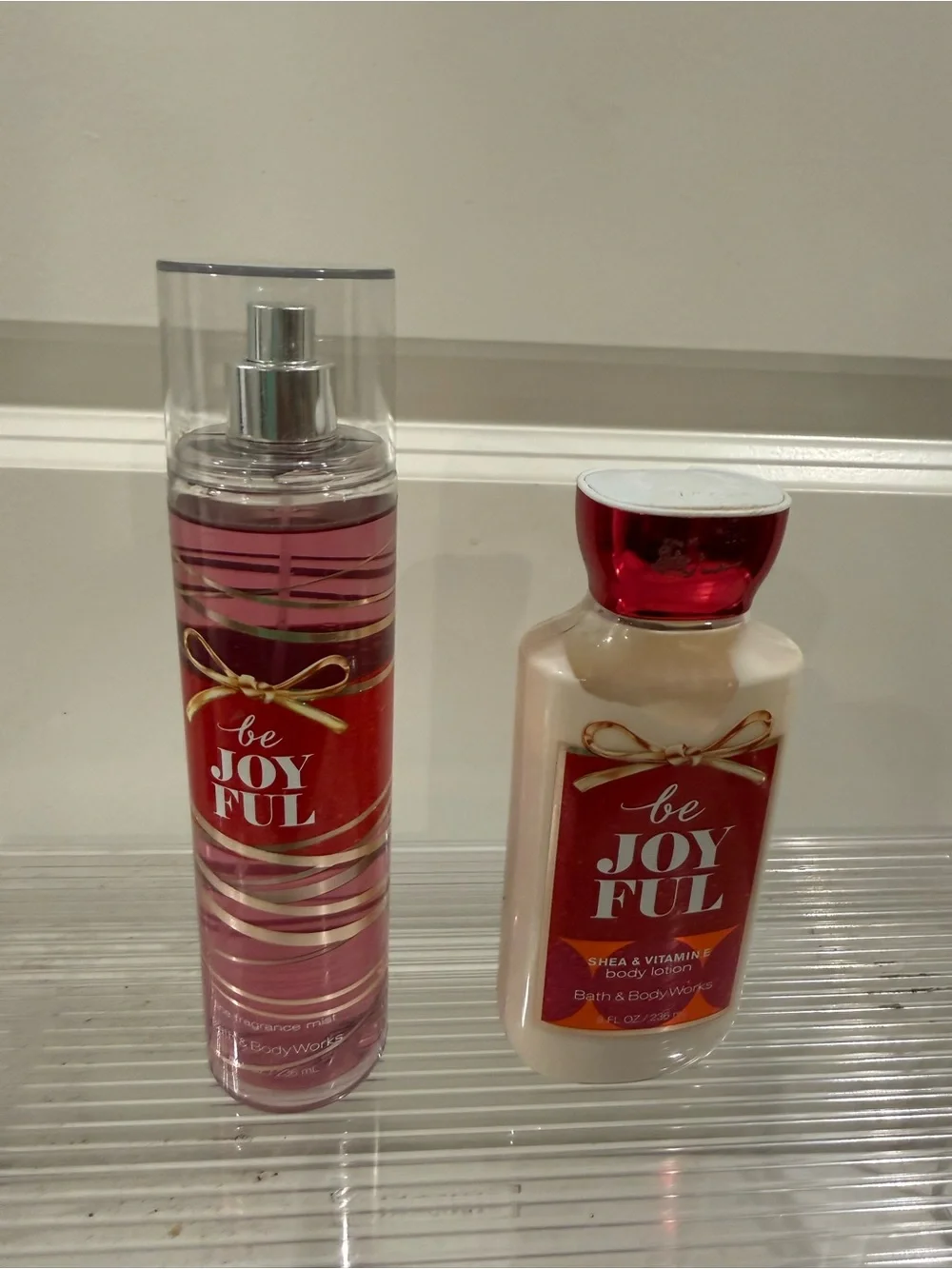 NEW Bath & Body Works Be Joyful Fragrance Mist & Lotion Set